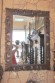 Роскошное старинное  зеркало  в резной деревянной раме