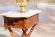 Старинный самоварный столик с мраморной столешницей