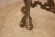 Старинная подставка из бронзы мольберт. Европа. Начало 20 века
