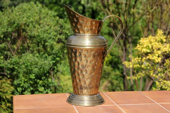 Шикарный большой латунный зольник. Прекрасное состояние