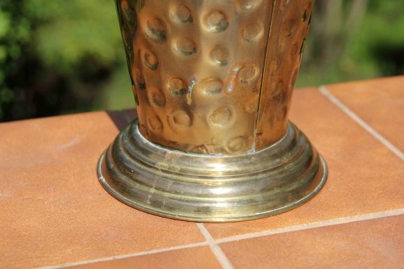 Шикарный большой латунный зольник. Прекрасное состояние