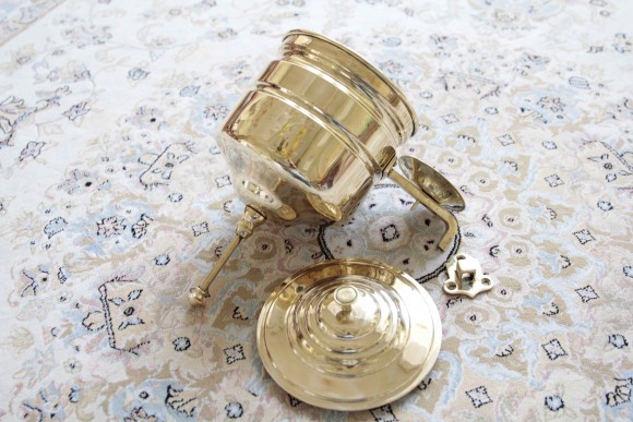 Интересный советский рукомойник из латуни