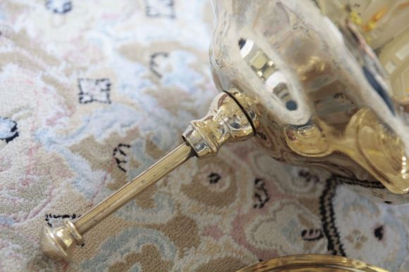 Интересный советский рукомойник из латуни