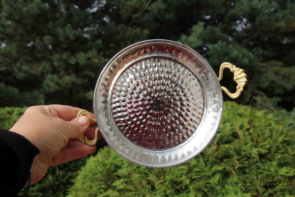 Набор красивых сковородок из меди.Европа.Начало 20 века