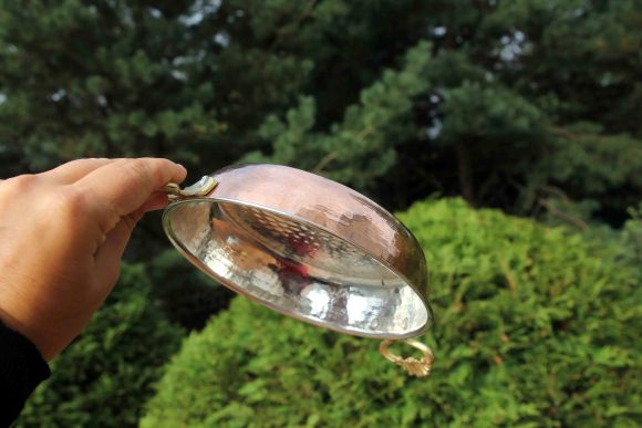 Набор красивых сковородок из меди.Европа.Начало 20 века