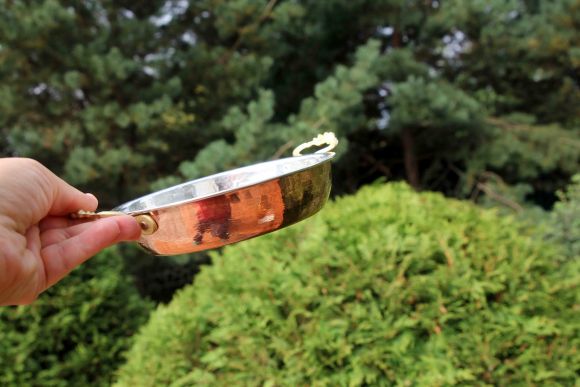 Набор красивых сковородок из меди.Европа.Начало 20 века