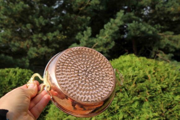 Набор красивых сковородок из меди.Европа.Начало 20 века