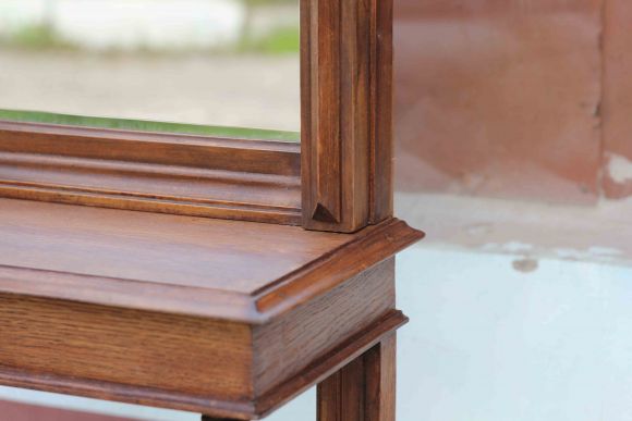 Великолепное, старинное, напольное зеркало. Европа. Начало 20 века.