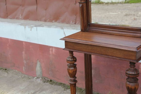 Великолепное, старинное, напольное зеркало. Европа. Начало 20 века.