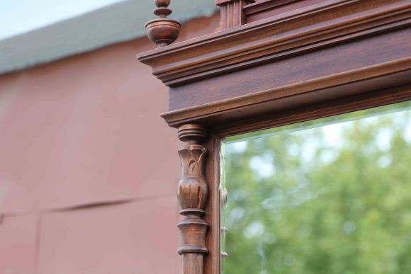 Великолепное, старинное, напольное зеркало. Европа. Начало 20 века.