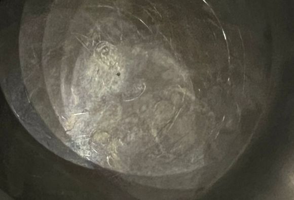 Французская оловянная чаша для охлаждения шампанского.