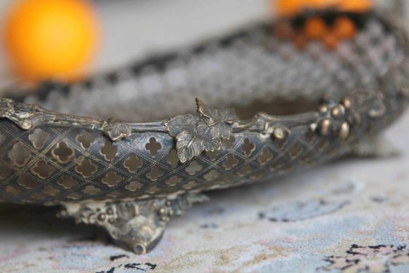 Антикварная настольная ваза для фруктов.Европа. Начало 20 века