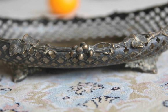 Антикварная настольная ваза для фруктов.Европа. Начало 20 века