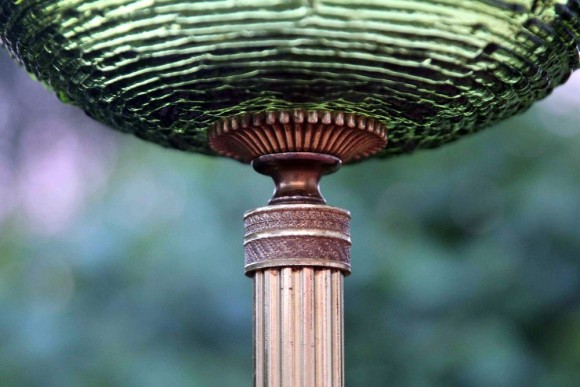 Изысканная, антикварная пепельница "Рыбка моя"