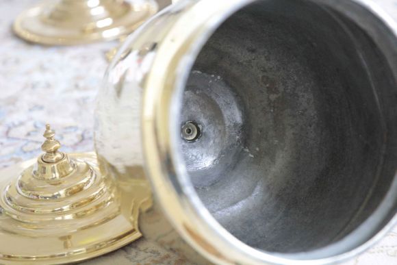 Советский латунный рукомойник в идеальном состоянии