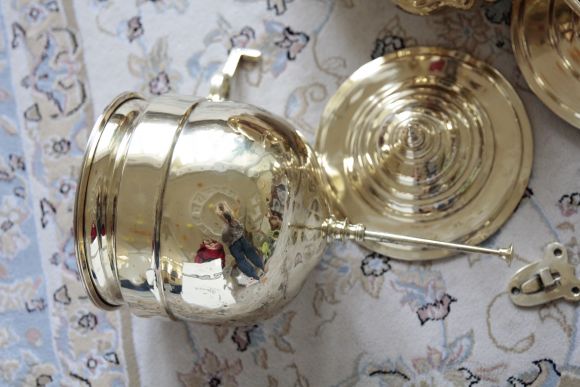 Советский латунный рукомойник в идеальном состоянии