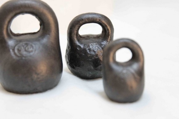 Набор старинных фунтовых гирь. Идеальное состояние. Европа. Начало 20 века.