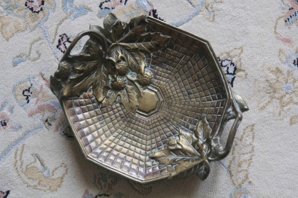 Антикварное изящное блюдо с загадкой.Европа.Начало 20 века