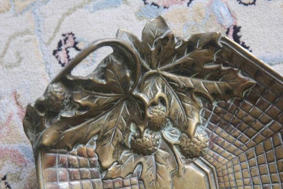 Антикварное изящное блюдо с загадкой.Европа.Начало 20 века