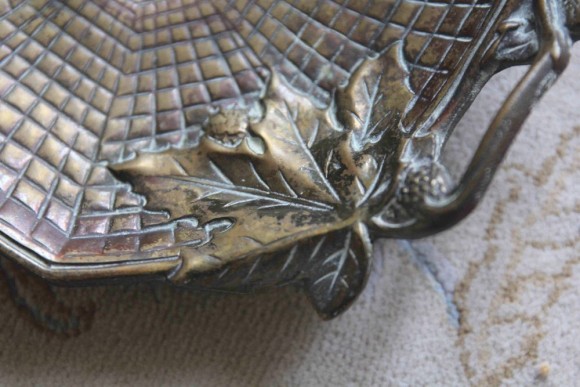 Антикварное изящное блюдо с загадкой.Европа.Начало 20 века