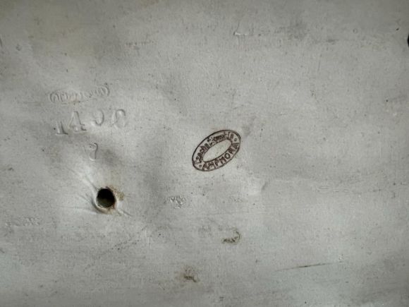 Антикварная фарфоровая композиция "Похищение Европы"