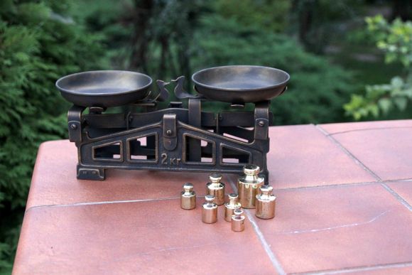 Маленькие винтажные весы. Европа. Начало 20 века