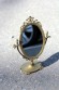 Антикварное настольное зеркало из боронзы