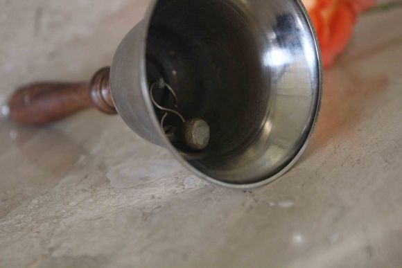 Винтажный настольный колокольчик. Европа. Конец 19  века