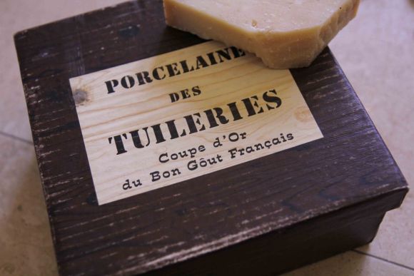 Очаровательные, винтажные тарелки под сыр. Франция 