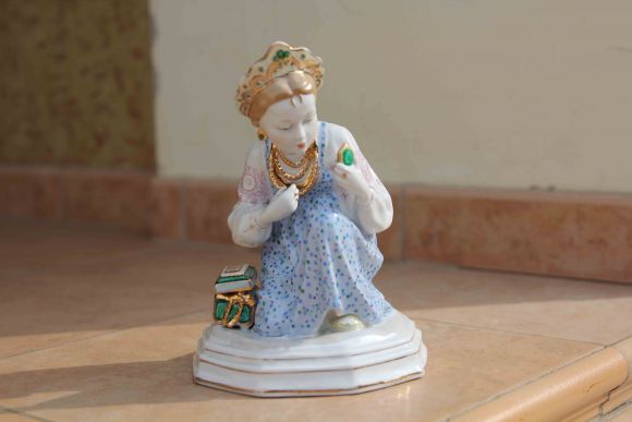 Статуэтка по мотивам сказа Малахитовая шкатулка