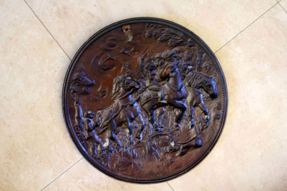 Объемно панно конной тематики - ЛОШАДИ