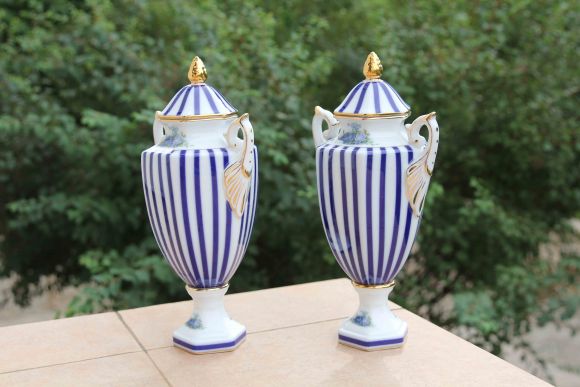 Пара английских ваз The Leonardo Collection