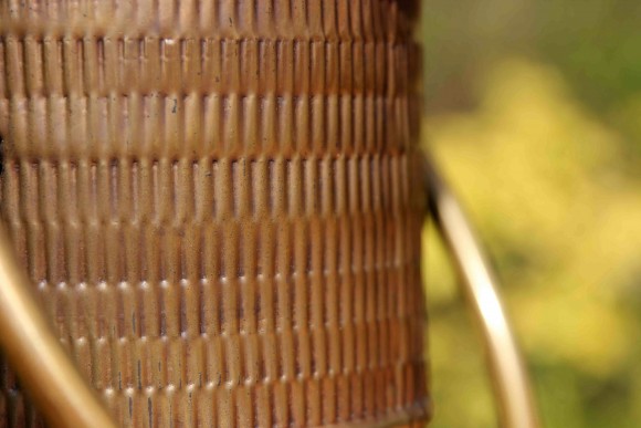 Антикварный зольник из двух металлов. Европа