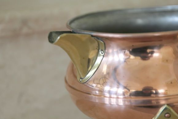 Антикварный травник из меди. Европа. Конец 19 века