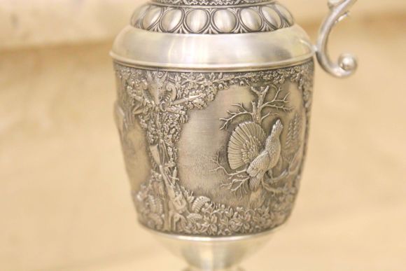 Винтажный кувшин  "Охота". Германия. 20 век.