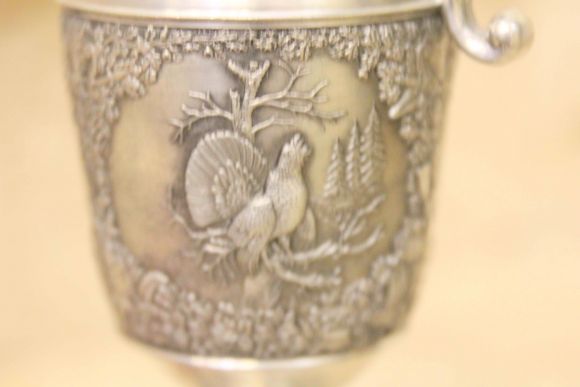 Винтажный кувшин  "Охота". Германия. 20 век.