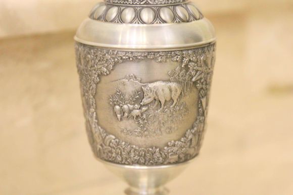 Винтажный кувшин  "Охота". Германия. 20 век.