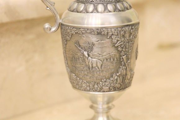 Винтажный кувшин  "Охота". Германия. 20 век.