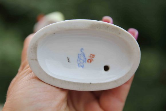 Фарфоровая статуэтка "Китаянка с веером" ЛФЗ