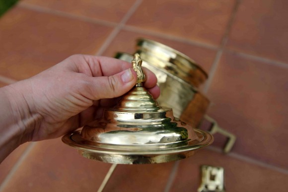 Оригинальный Латунный рукомойник маленького размера