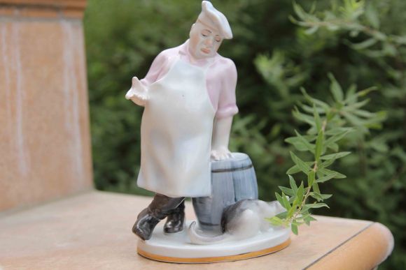 Статуэтки ЛФЗ "кот и повар"