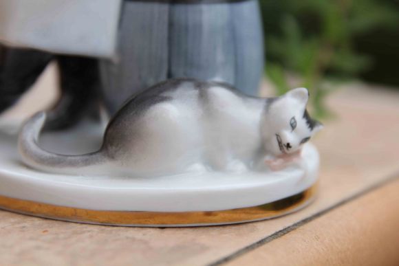 Статуэтки ЛФЗ "кот и повар"