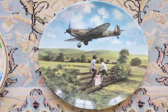 Любителям авиации настенные тарелки. Европа. Середина 20 века