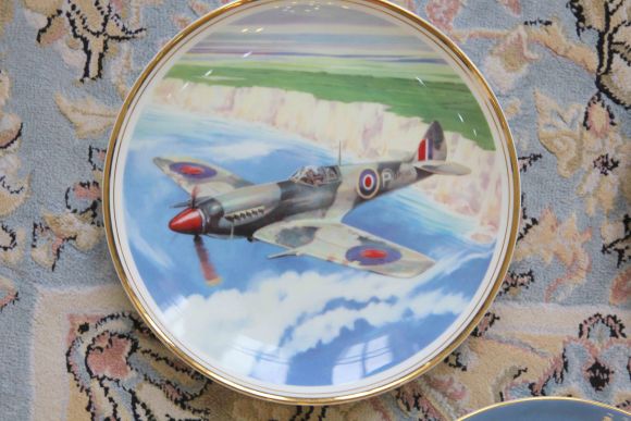 Любителям авиации настенные тарелки. Европа. Середина 20 века