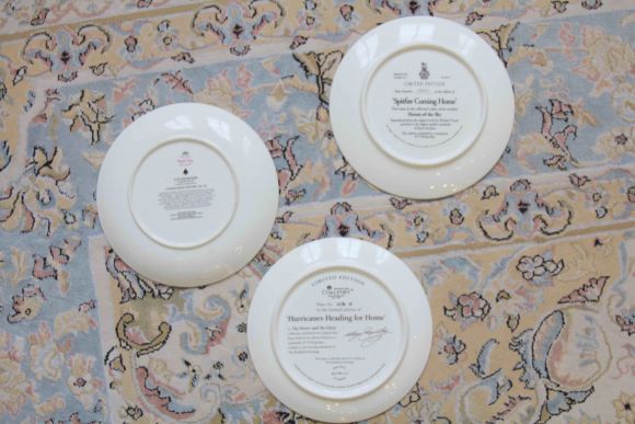 Любителям авиации настенные тарелки. Европа. Середина 20 века