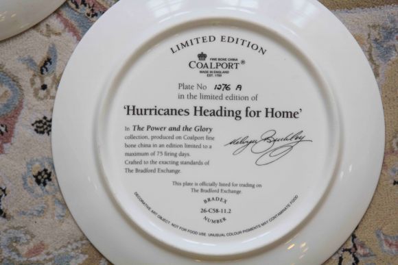 Любителям авиации настенные тарелки. Европа. Середина 20 века