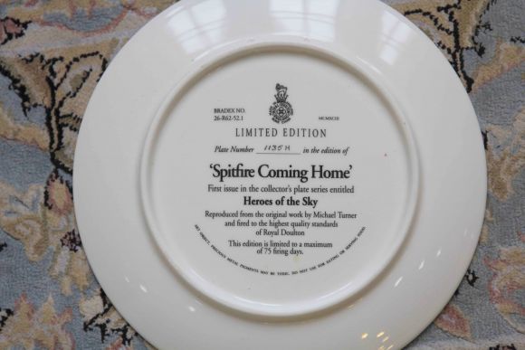 Любителям авиации настенные тарелки. Европа. Середина 20 века