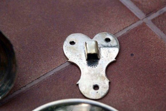 Классный рукомойник из латуни. Россия. Начало 20 века