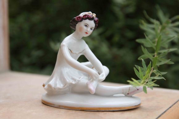 Юная балерина ЛФЗ. Фарфор
