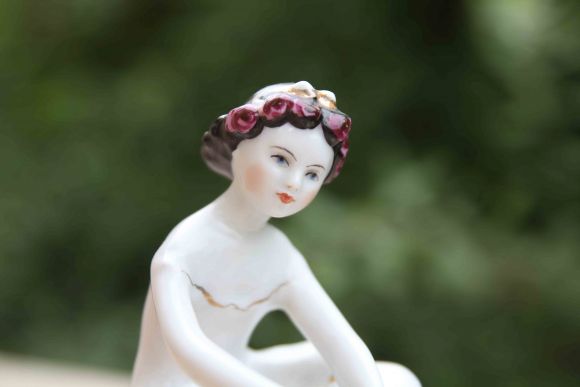 Юная балерина ЛФЗ. Фарфор